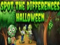 Игра Spot the differences halloween