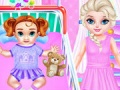 Игра Little Elsa Caring Day