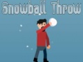 Игра Snowball Throw