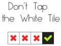 Игра Don't Tap The White Tile