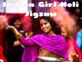 Игра Indian Girl Holi Jigsaw