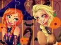 Игра Princess Halloween Jigsaw