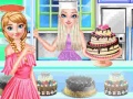 Игра Frozen Cake Shop Cool Summer