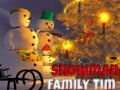 Игра Snowman Family Time