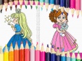 Игра Beautiful Princess Coloring Book