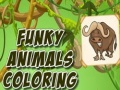 Игра Funky Animals Coloring