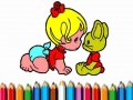 Игра BTS: Baby Girl Coloring