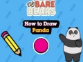 Ігра We Bare Bears How to Draw Panda
