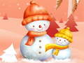 Игра Snowman Slide