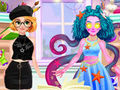 Игра Blonde Princess Artist Spell Factory