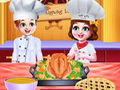 Ігра Chef Twins Thanksgiving Dinner Cooking