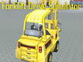 Игра Forklift Drive Simulator