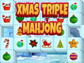 Игра  Xmas Triple Mahjong