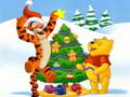 Игра Winnie the Pooh Christmas Jigsaw Puzzle
