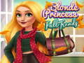 Игра Blonde Princess Fall Trends