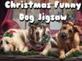 Игра Christmas Funny Dog Jigsaw