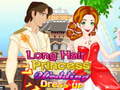 Игра Long Hair Princess Wedding Dress up