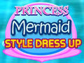 Игра Princess Mermaid Style Dress Up