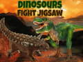 Ігра Dinosaurs Fight Jigsaw