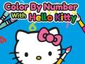 Ігра Color By Number With Hello Kitty