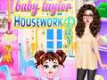 Игра Baby Taylor Housework Day