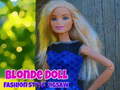 Игра Blonde Doll Fashion Style Puzzle