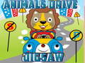 Игра Animals Drive Jigsaw