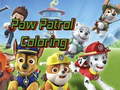 Игра Paw Patrol Coloring