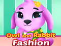 Игра Owl and Rabbit Fashion