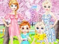Игра Frozen Family Flower Picnic