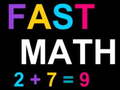 Игра Fast Math