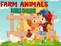 Игра Farm Animals Puzzles Challenge