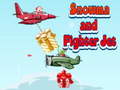 Ігра Snowman and Fighter Jet
