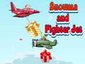 Игра Snowman and Fighter Jet