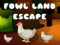 Игра Fowl Land Escape