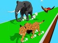 Игра Animal Transform Race 3D