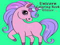 Игра Unicorn Coloring Book Glitter