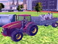 Игра 3D city tractor garbage sim