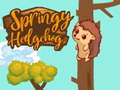 Игра Springy Hedgehogck