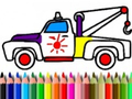 Игра Back To School: Truck Coloring Book