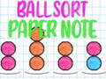 Ігра Ball Sort Paper Note
