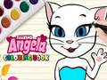 Игра Talking Angela Coloring Book