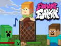 Игра Friday Night Funkin Minecraft Steve vs Creeper