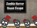 Игра Zombie Horror House Escape