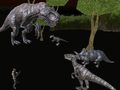 Игра Midnight Multiplayer Dinosaur Hunt