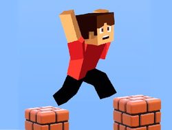 Игра Блочный паркур 3d онлайн.