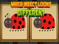 Игра Which Insect Looks Different