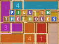 Игра Fill In the holes