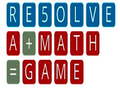 Ігра RESOLVE a math game