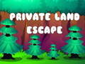 Ігра Private Land Escape